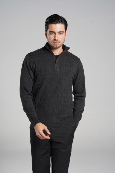 نیم زیپ طرح کاموا