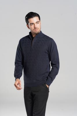 نیم زیپ طرح کاموا