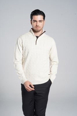 نیم زیپ طرح کاموا