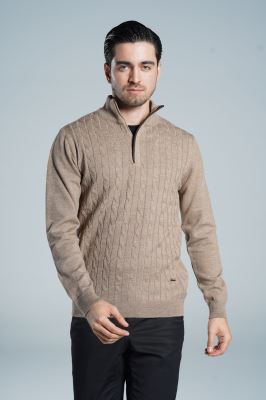 نیم زیپ طرح کاموا