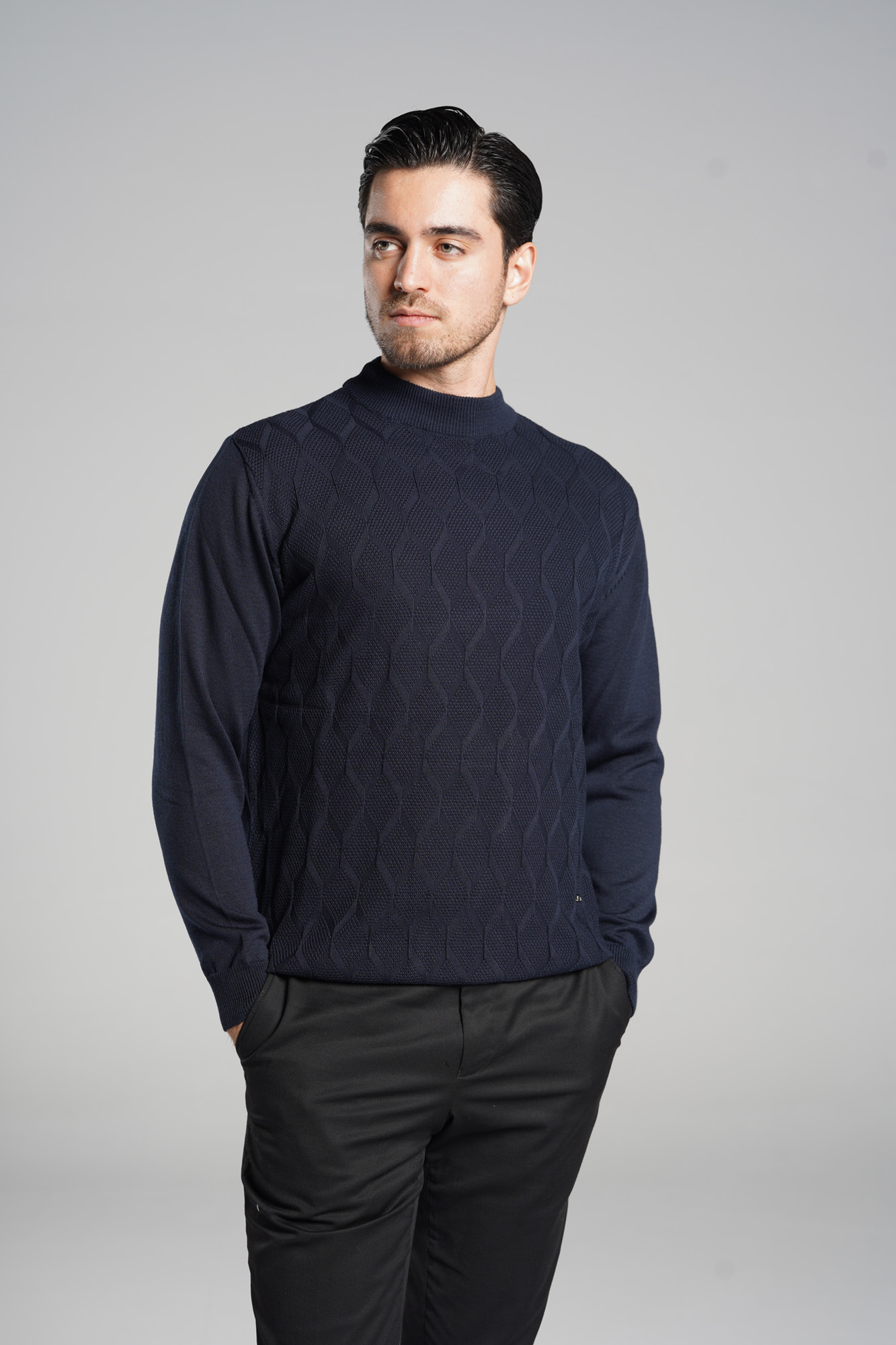 پلیور طرح لوزی