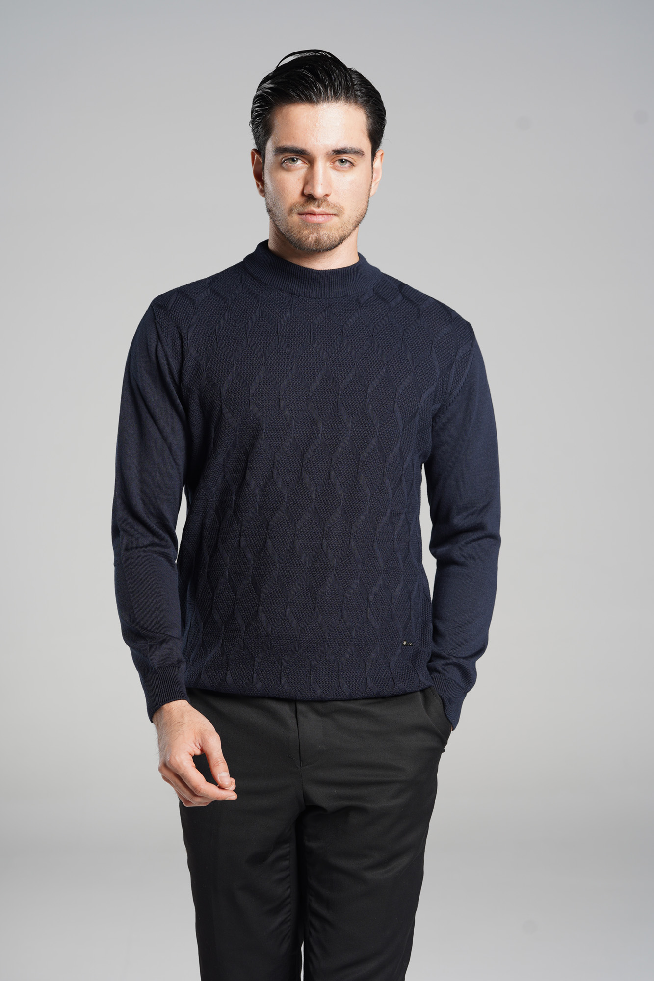 پلیور طرح لوزی