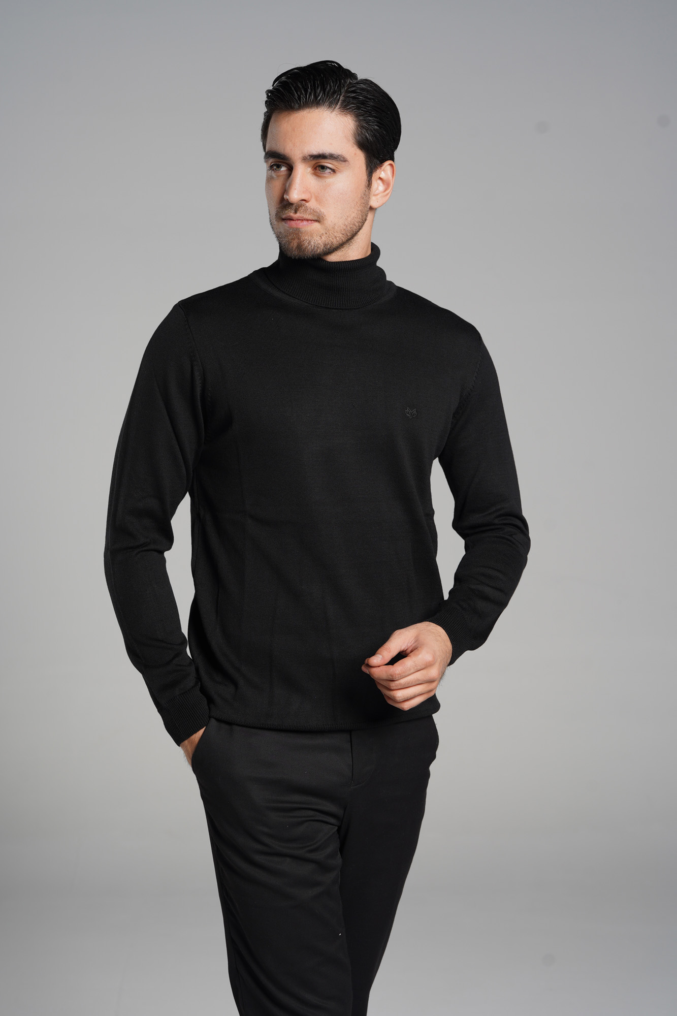 یقه اسکی ساده