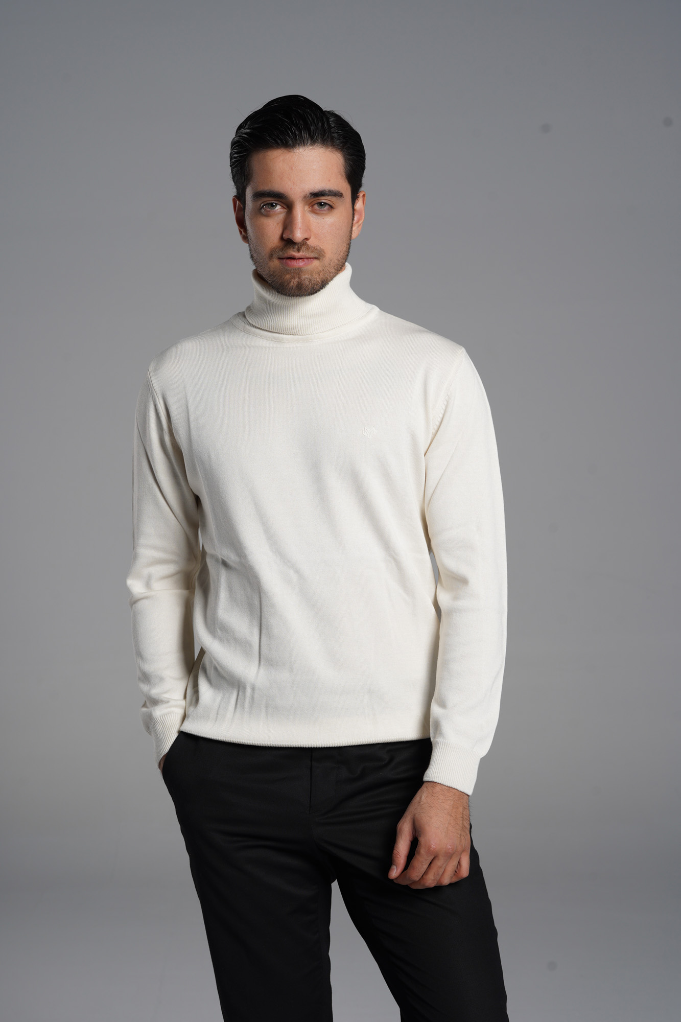 یقه اسکی ساده