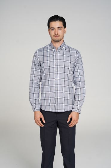 پیراهن چهارخانه