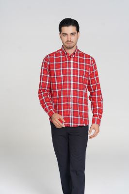 پیراهن چهارخانه