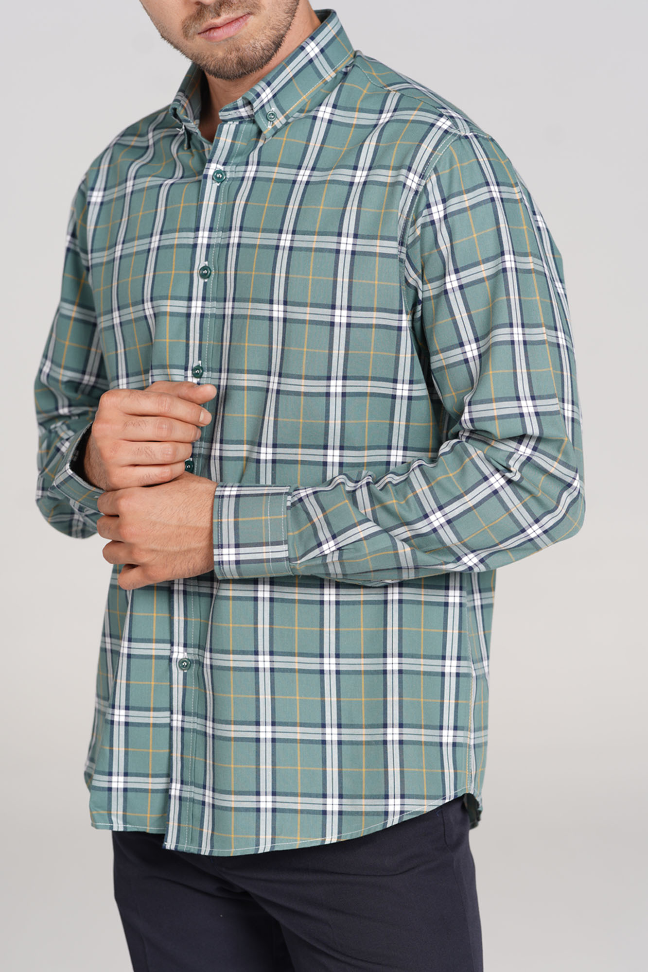 پیراهن چهارخانه