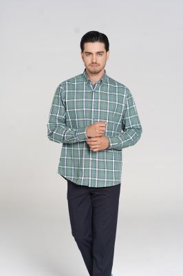 پیراهن چهارخانه