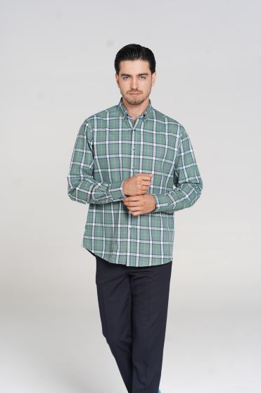 پیراهن چهارخانه