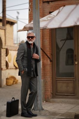 کت شلوار شش دکمه آلتین