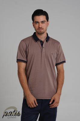 پولوشرت یقه دورنگ