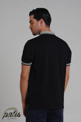 پولوشرت یقه دورنگ