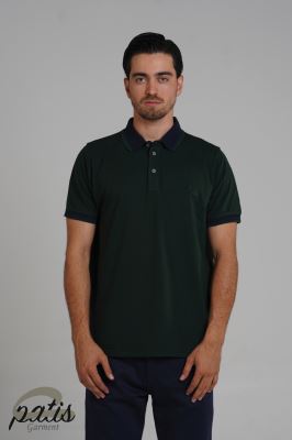 پولوشرت یقه دورنگ