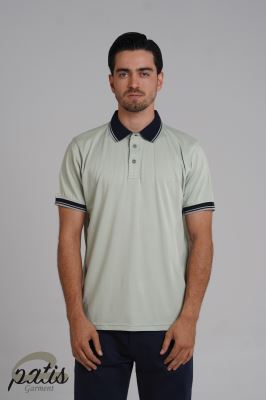 پولوشرت یقه دورنگ