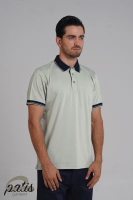 پولوشرت یقه دورنگ