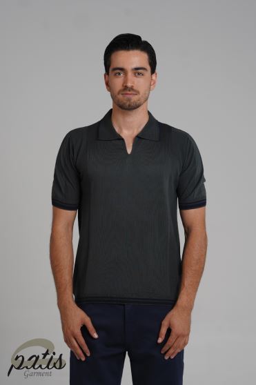 پولوشرت یقه باز