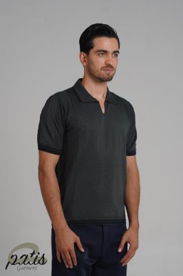 پولوشرت یقه باز