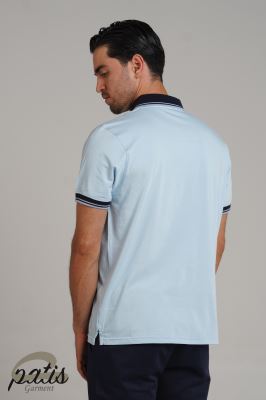 پولوشرت یقه دورنگ