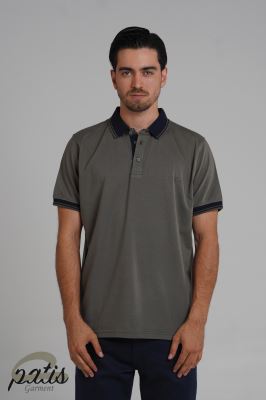 پولوشرت یقه دورنگ