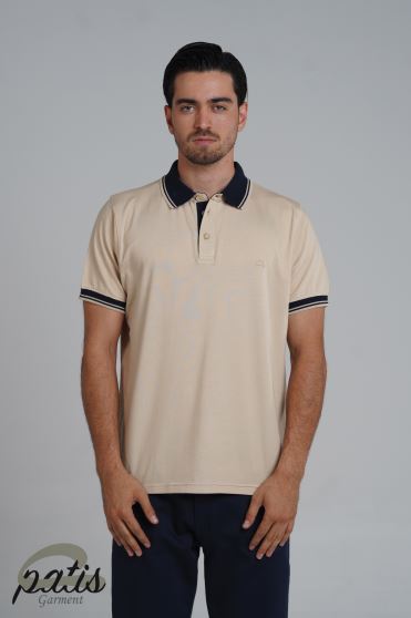 پولوشرت یقه دورنگ