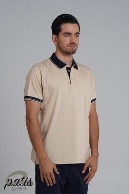 پولوشرت یقه دورنگ